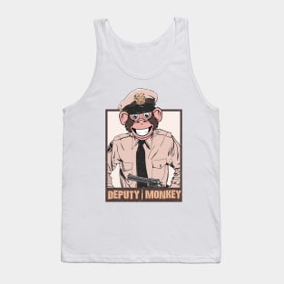 Gun Monkey Deputy Tank Top